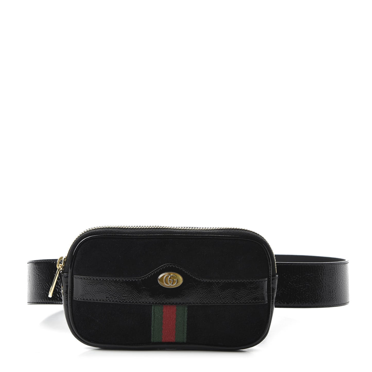 Suede Patent Ophidia Belted iPhone Case 85 34 Black