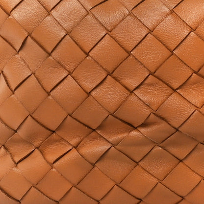 Bottega Veneta Nappa Intrecciato Teen Jodie Hobo Caramel 9 of 12