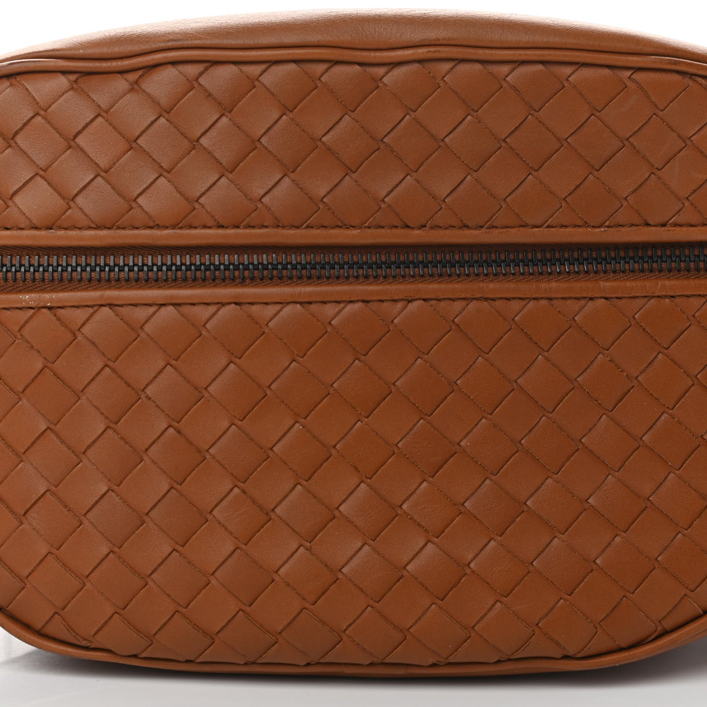 Nappa Intrecciato Belt Bag Noce