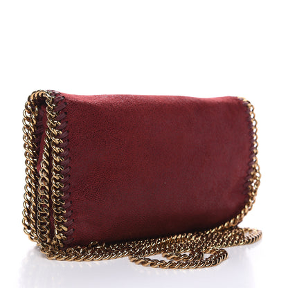 Stella McCartney Shaggy Deer Falabella Crossbody Bag Plum 3 of 9