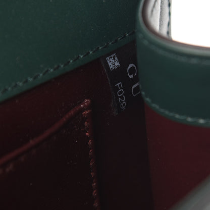 Gucci Smooth Calfskin Small Zumi Top Handle Shoulder Bag Vintage Green 7 of 9