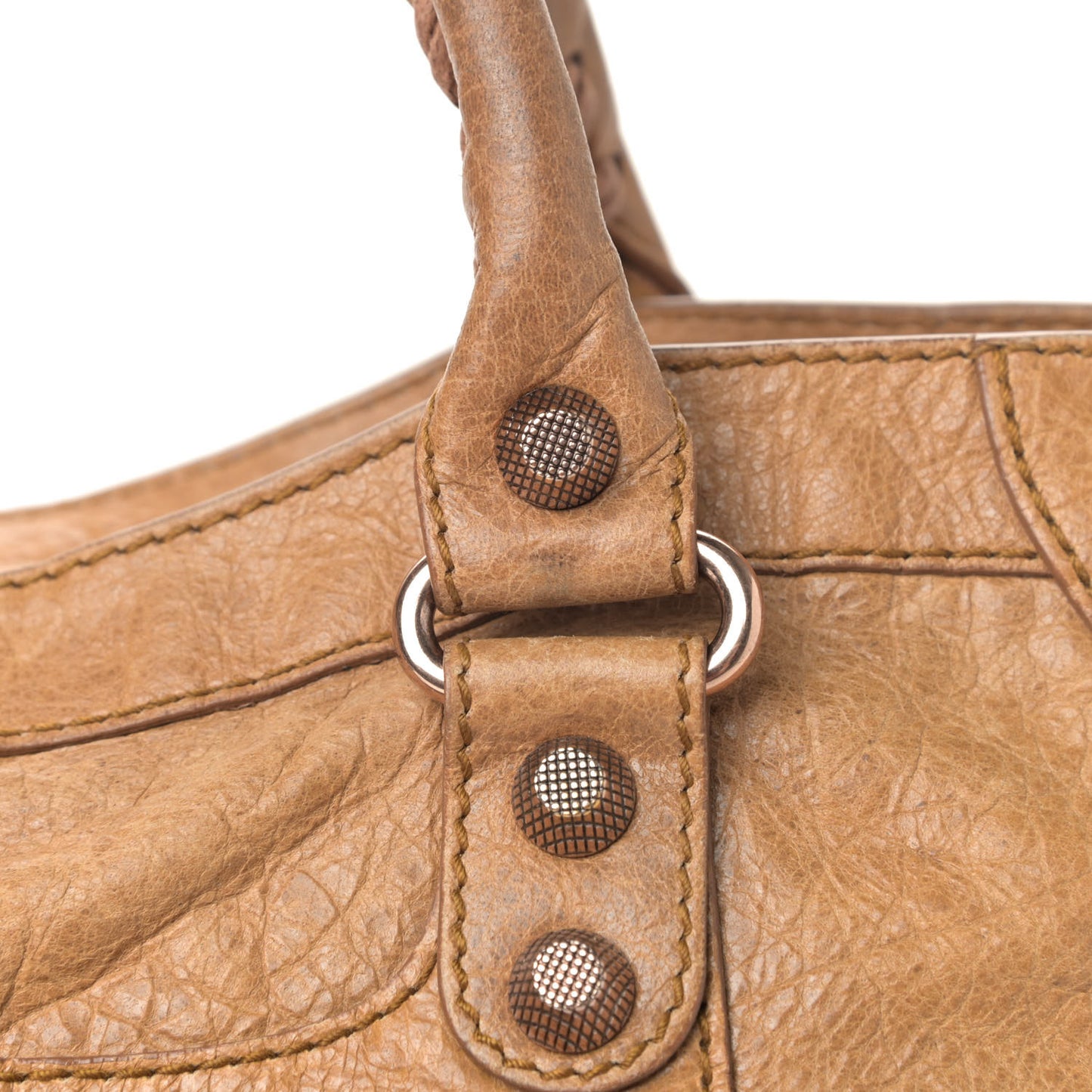 Agneau Giant 12 Rose Gold Hardware City Cumin