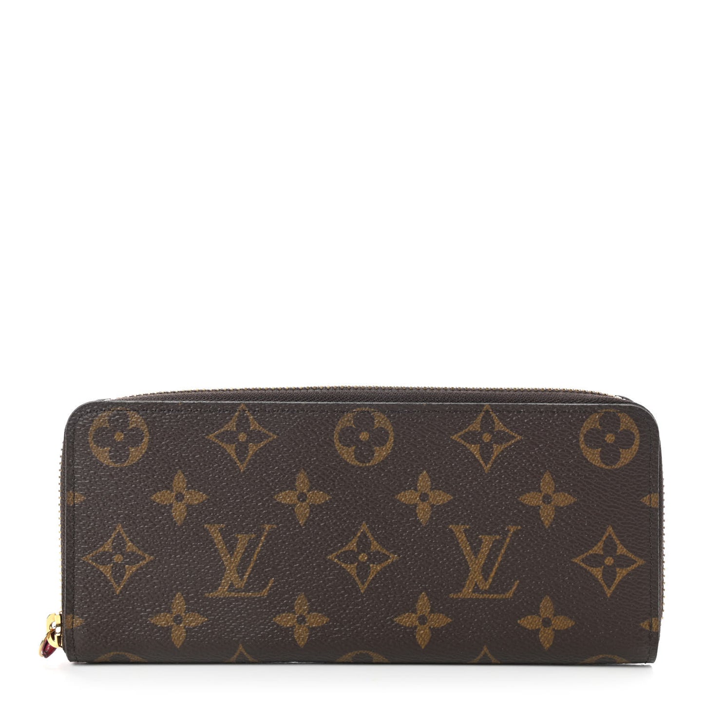 Monogram Clemence Wallet Fuchsia