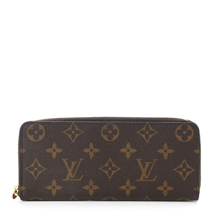 Louis Vuitton Monogram Clemence Wallet Fuchsia 1 of 9
