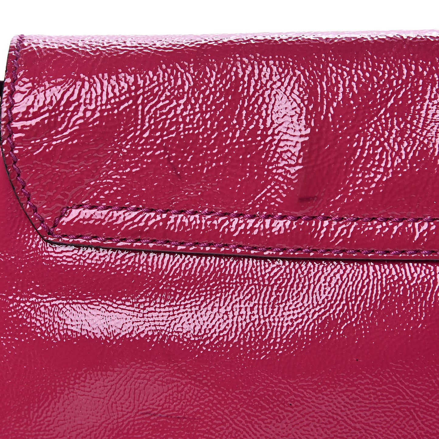 Patent Medium Soho Flap Crossbody Bright Bougainvillea