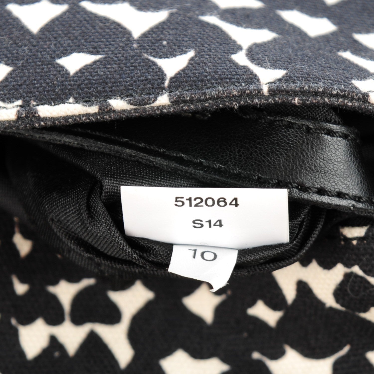 Stella McCartney Faux Leather Falabella Hearts Convertible Clutch Black 8 of 9