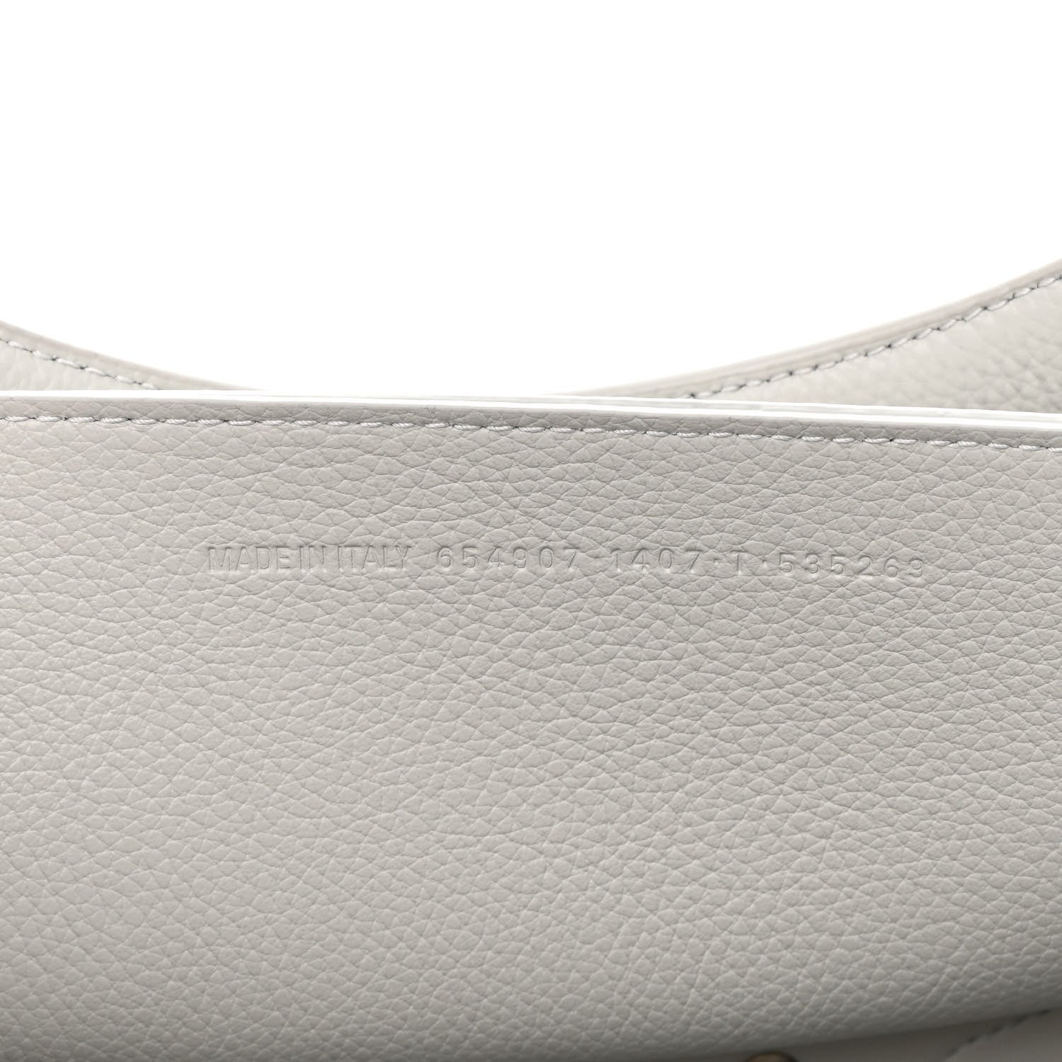 Balenciaga Grained Calfskin Silver Hardware Neo Classic City Light Grey 7 of 16