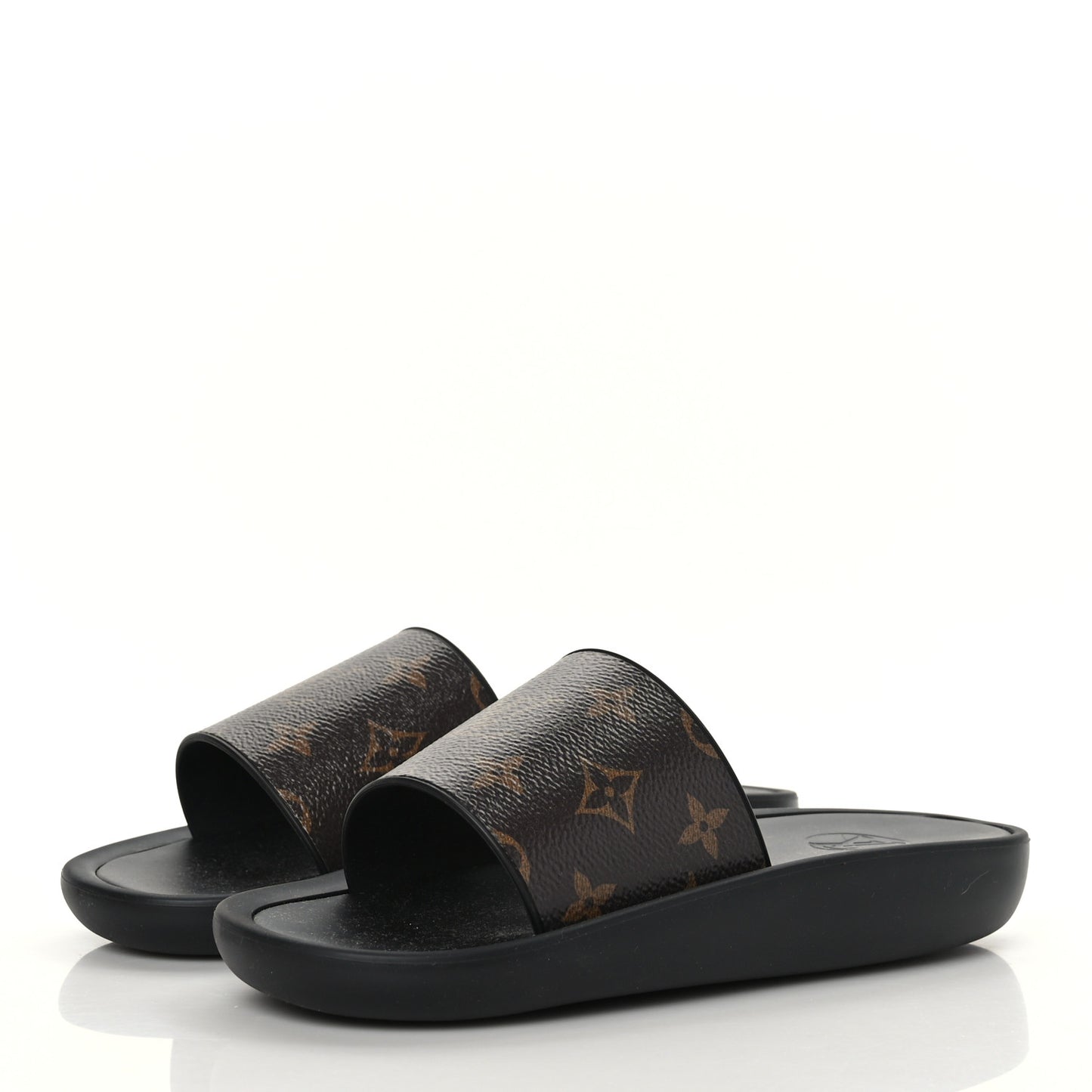 Monogram Sunbath Slide Sandals 37
