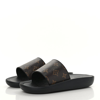 Louis Vuitton Monogram Sunbath Slide Sandals 37 3 of 7