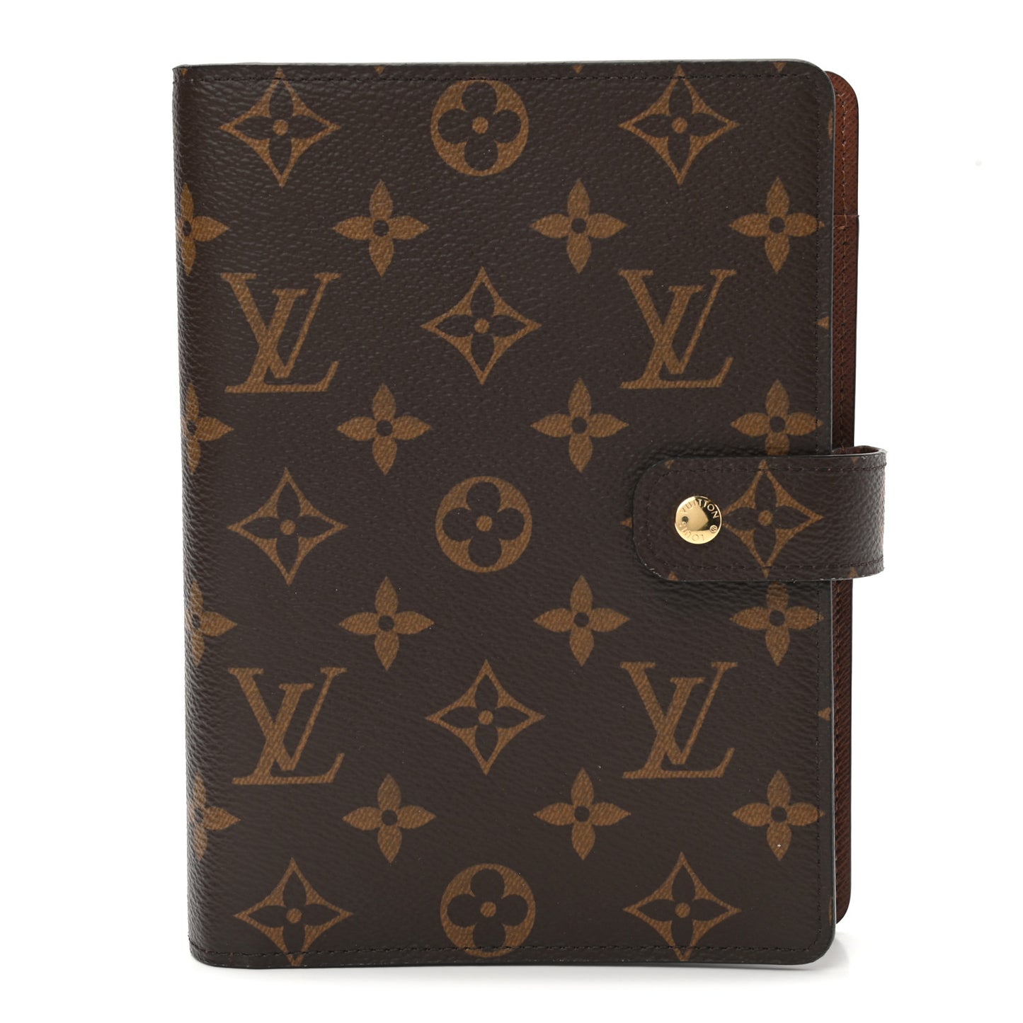 Monogram Medium Ring Agenda Cover