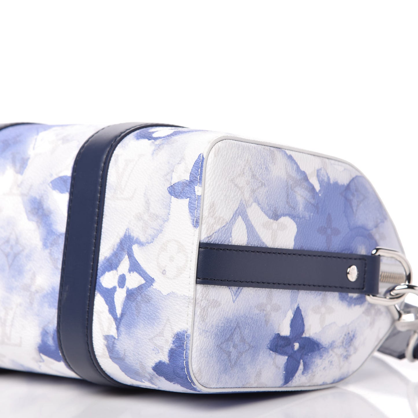 Monogram Watercolor City Keepall Blue
