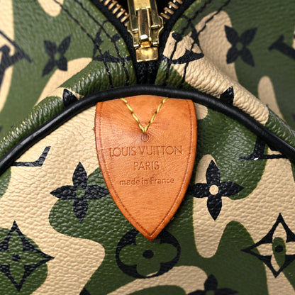 Louis Vuitton Monogramouflage Speedy 35 6 of 14