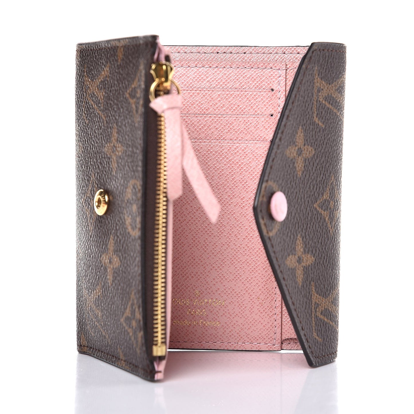 Monogram Victorine Wallet Rose Ballerine