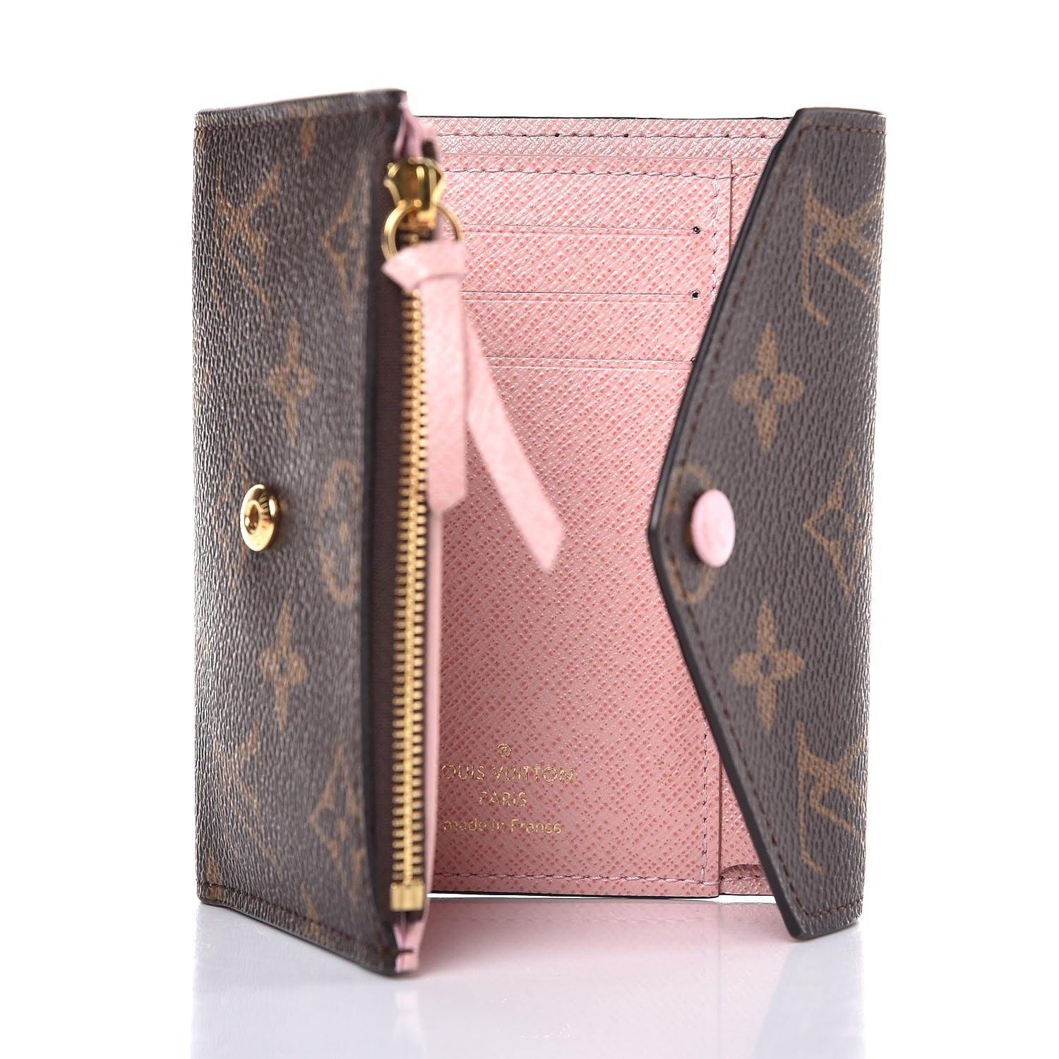 Louis Vuitton Monogram Victorine Wallet Rose Ballerine 5 of 9