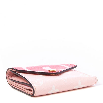Louis Vuitton Monogram Giant Zoe Wallet Rouge Rose 3 of 8