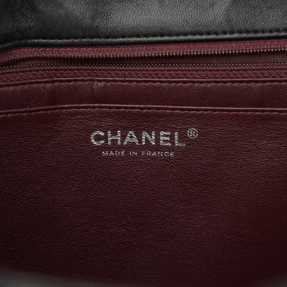 Chanel Lambskin Quilted Jumbo Single Flap Black 5 of 10