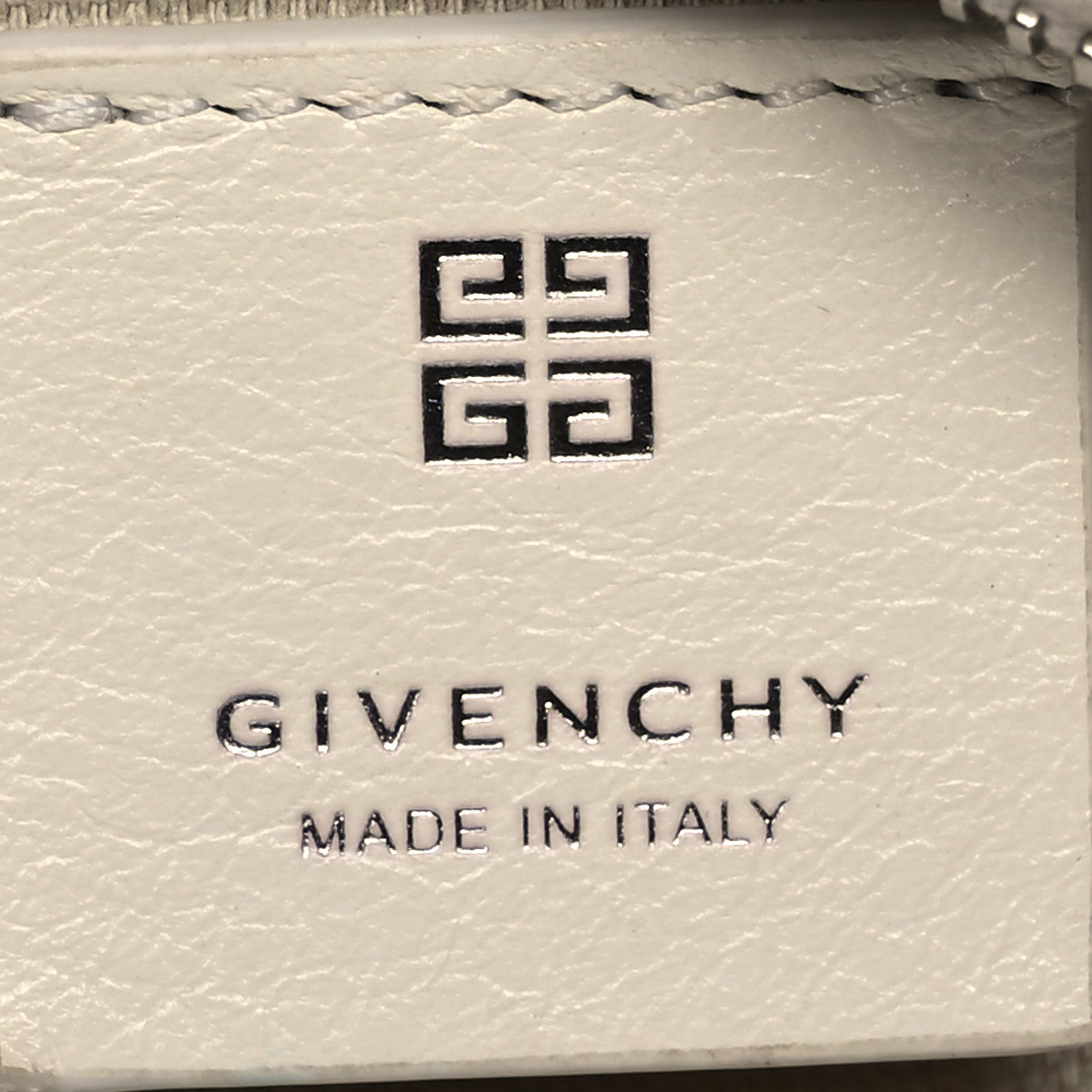 Givenchy Tumbled Calfskin Mini Voyou Boyfriend Party Bag White 6 of 11