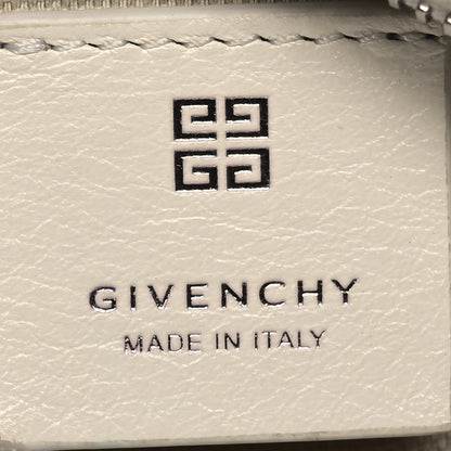 Givenchy Tumbled Calfskin Mini Voyou Boyfriend Party Bag White 6 of 11
