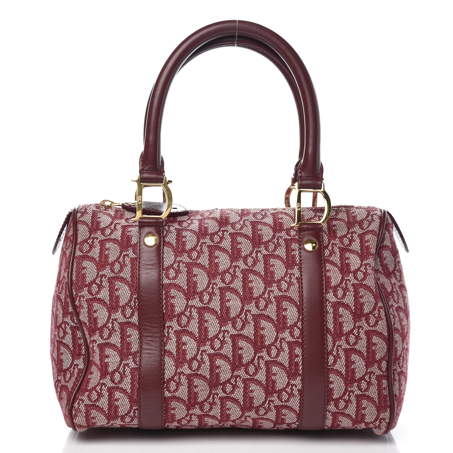 Christian Dior Monogram Boston Red 1 of 12