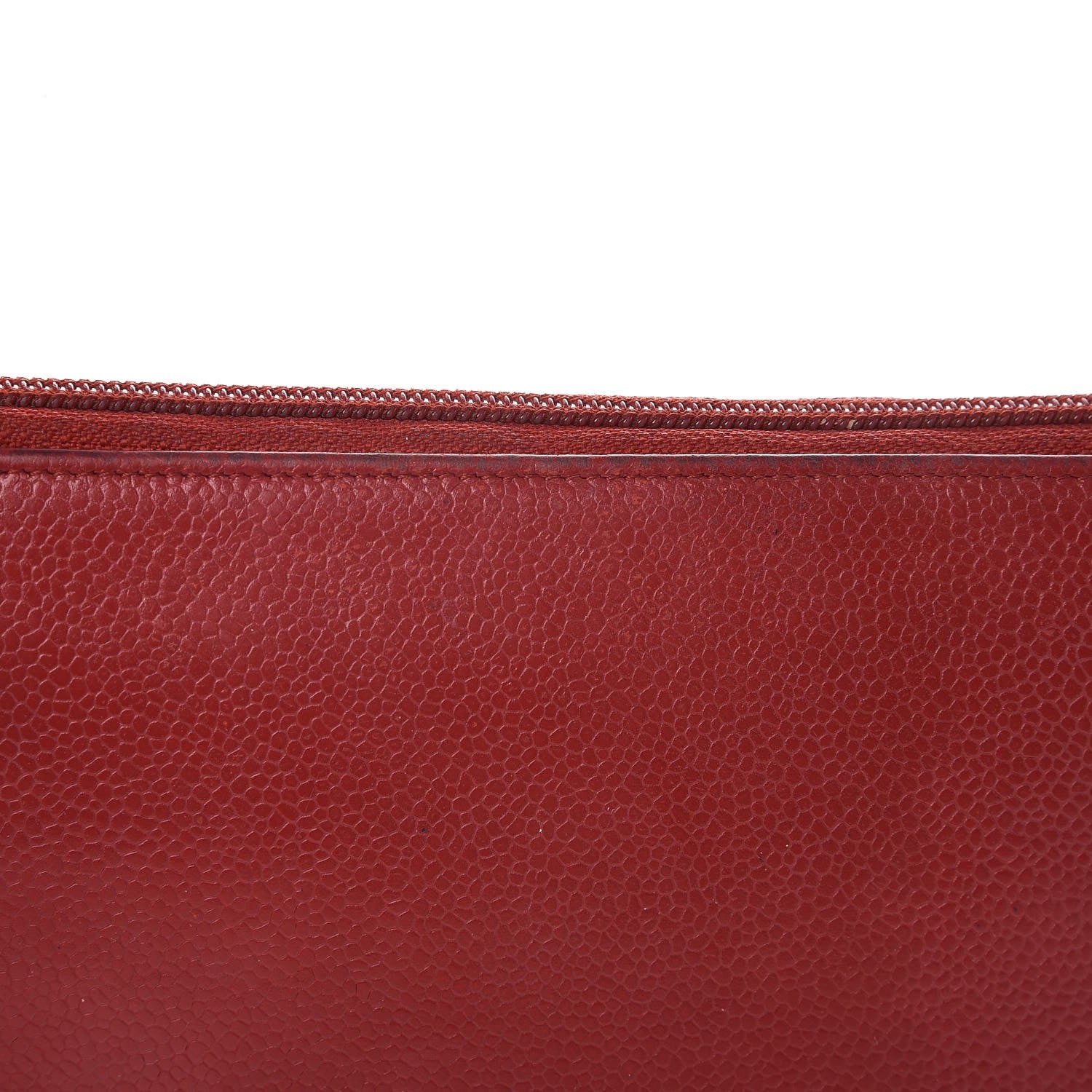 Chanel Caviar Large CC Timeless Zip Around Organizer Wallet Red 16 of 19