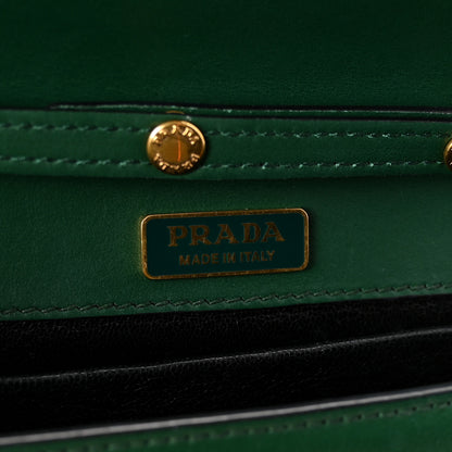 Prada City Calfskin Cahier Clutch With Chain Biliardo Black 6 of 9