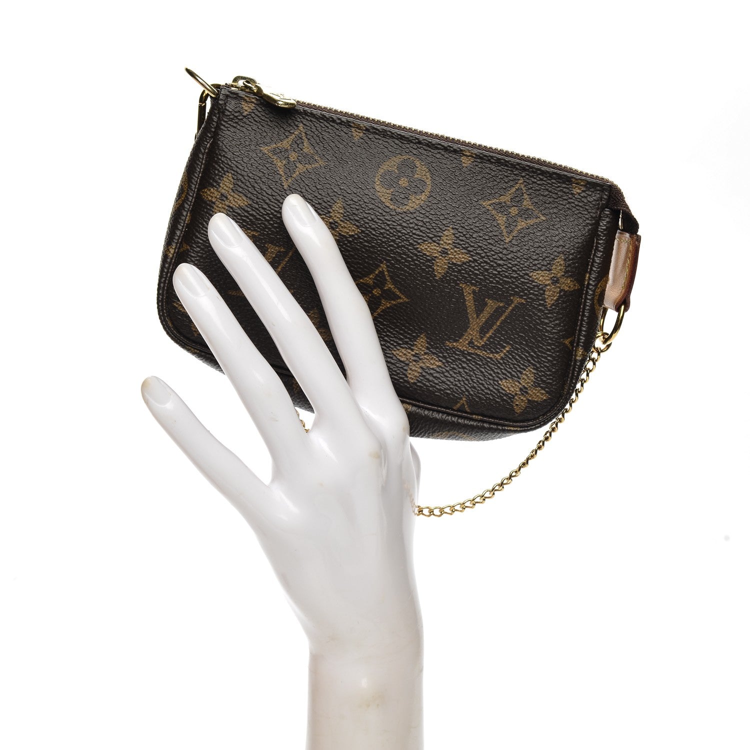 Louis Vuitton Monogram Mini Pochette Accessories 2 of 7