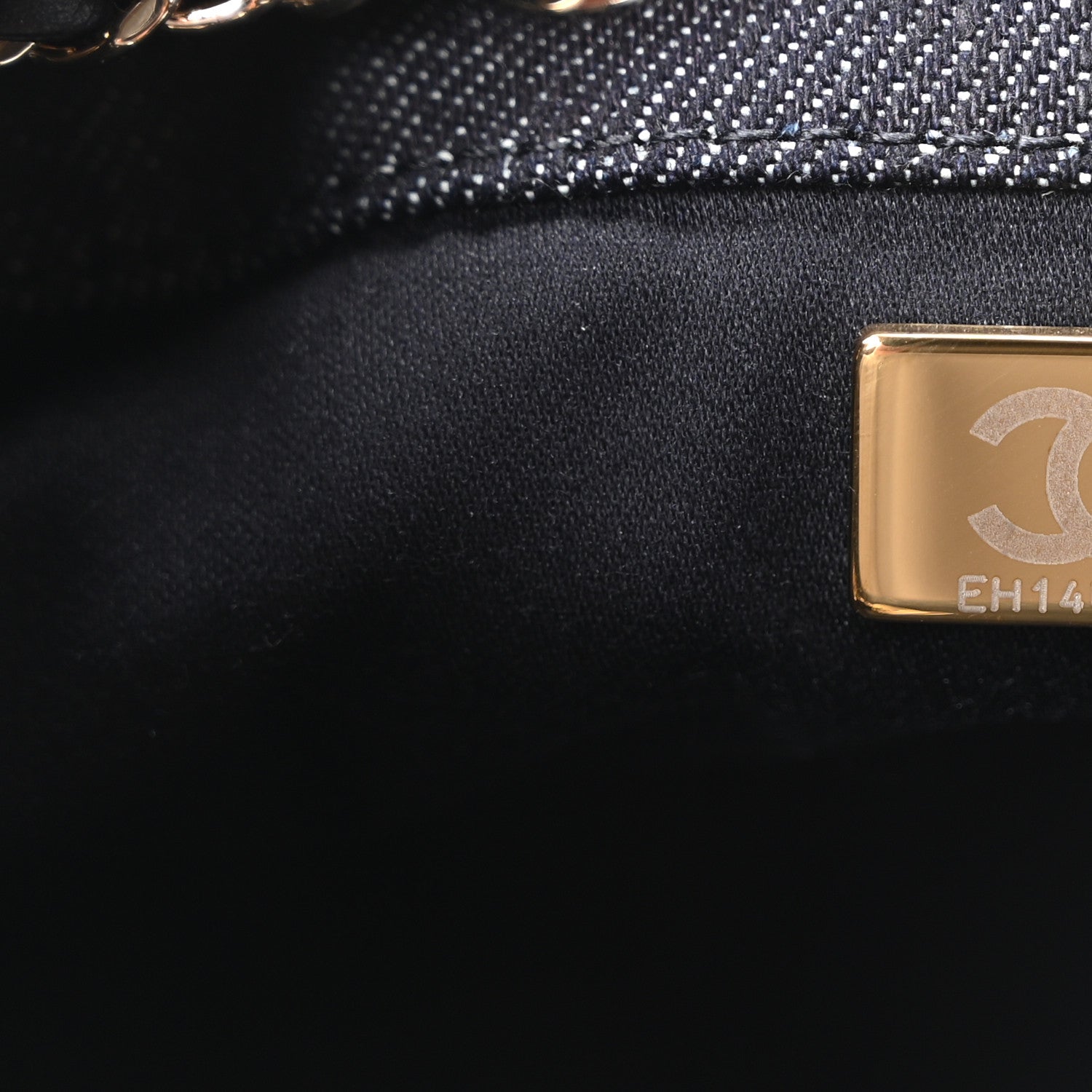Chanel Denim Quilted Mini Chanel 25 Handbag Dark Blue 7 of 11