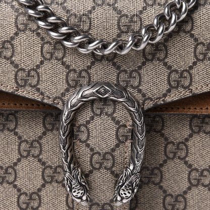 Gucci GG Supreme Monogram Mini Dionysus Shoulder Bag Taupe 8 of 12