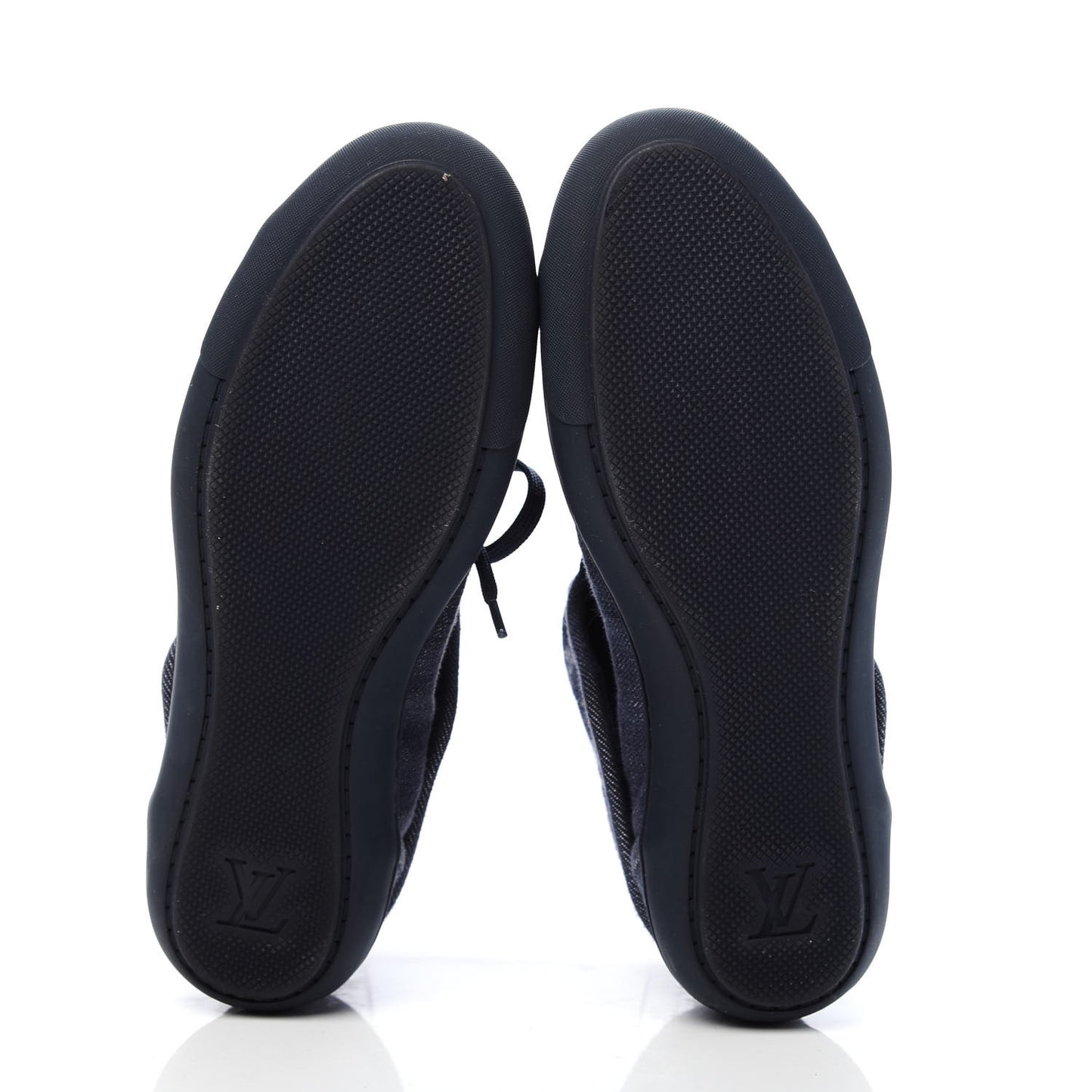 Monogram Denim Brea Sneaker 37 Blue