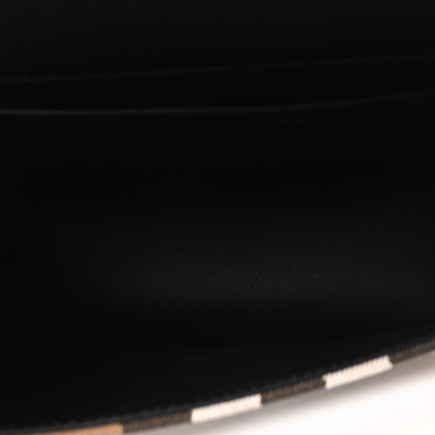 Derby Calfskin House Check Mackford Crossbody Bag Black