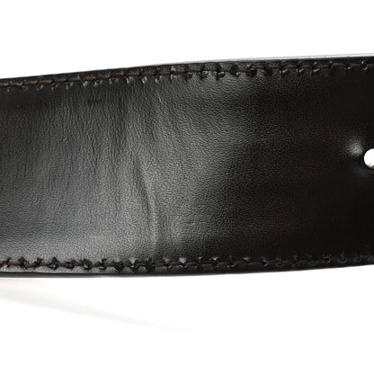 Gucci Monogram Interlocking G Belt 80 32 Dark Brown 7 of 9