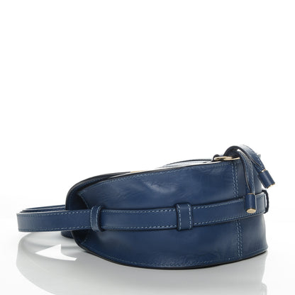Chloe Calfskin Mini Marcie Metal Bar Trim Crossbody Bag Sea Water 4 of 7