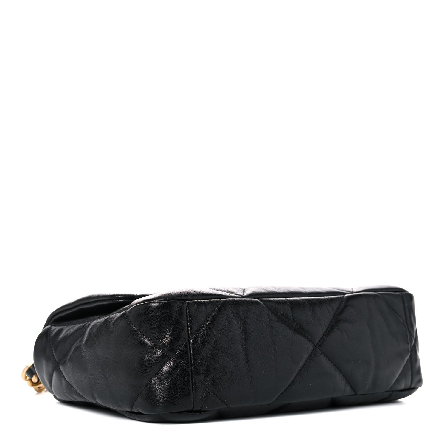 Chanel Goatskin Quilted Medium Chanel 19 Flap Black 4 of 11