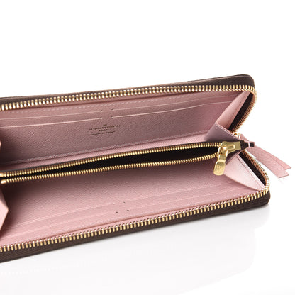 Louis Vuitton Monogram Clemence Wallet Rose Ballerine 5 of 8