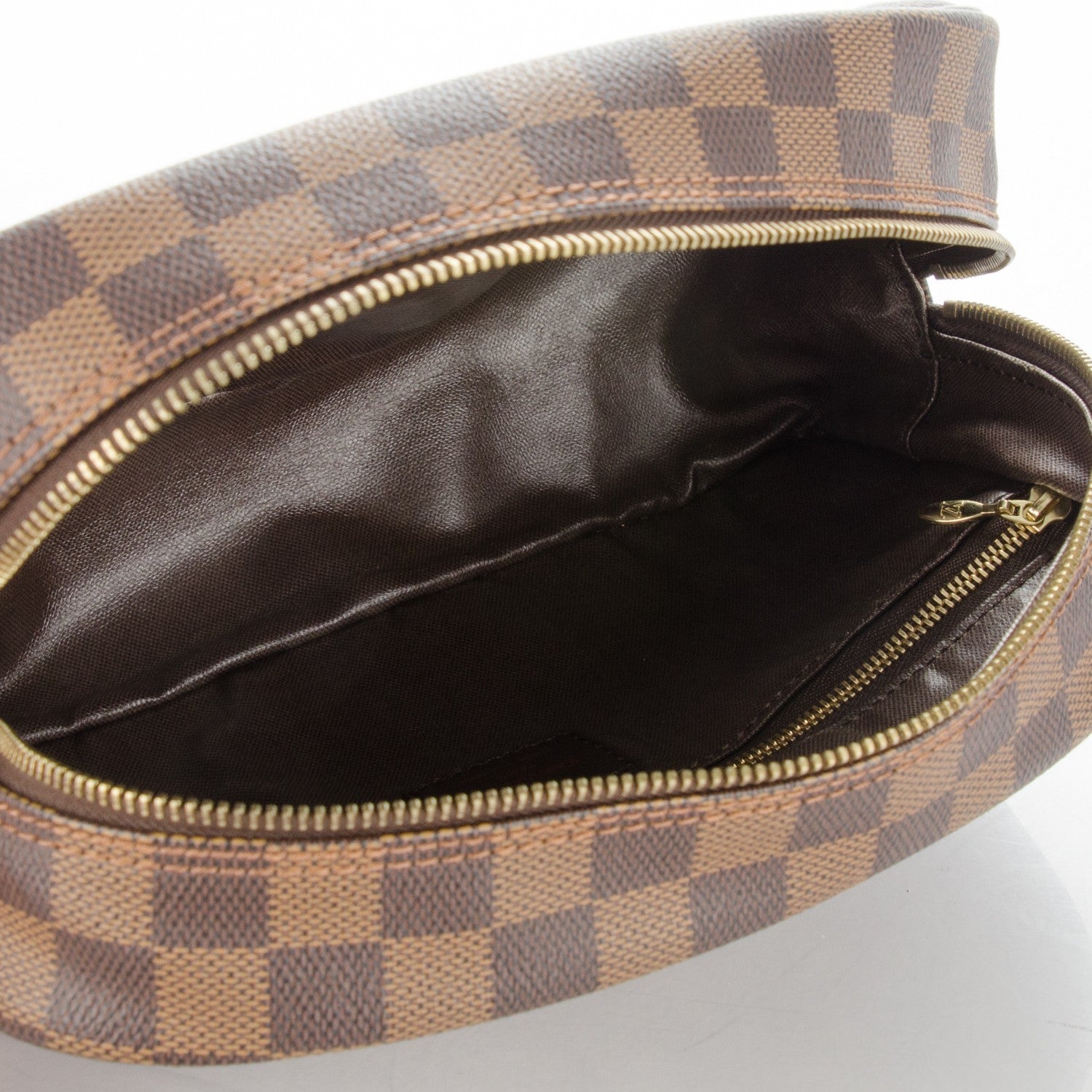 Louis Vuitton Damier Ebene Toiletry Bag 25 5 of 7