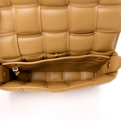 Bottega Veneta Nappa Maxi Intreccio Small Padded Cassette Crossbody Bag Camel 5 of 11