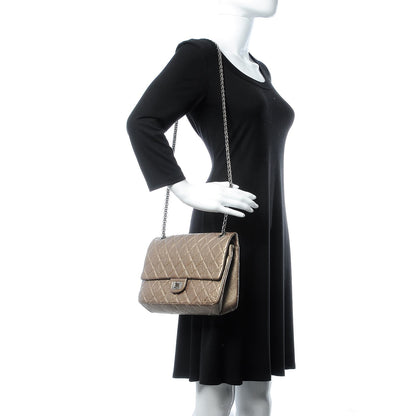 Chanel Metallic Aged Calfskin Quilted 2.55 Reissue 226 Flap Dark Copper 2 of 9