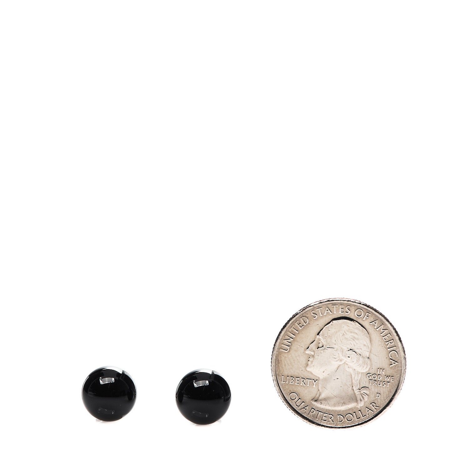 Sterling Silver Black Onyx 10mm Ziegfeld Earrings