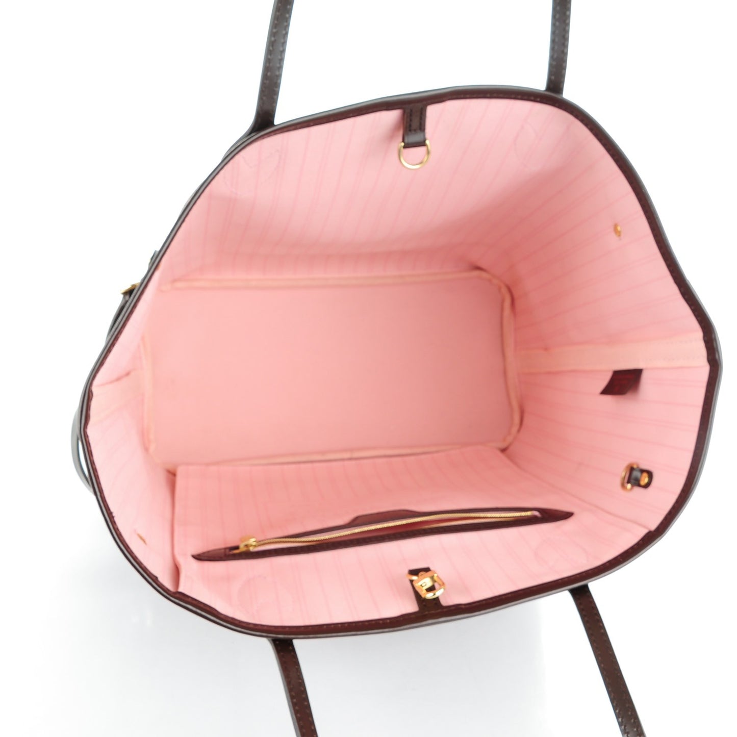Damier Ebene Neo Neverfull MM Rose Ballerine