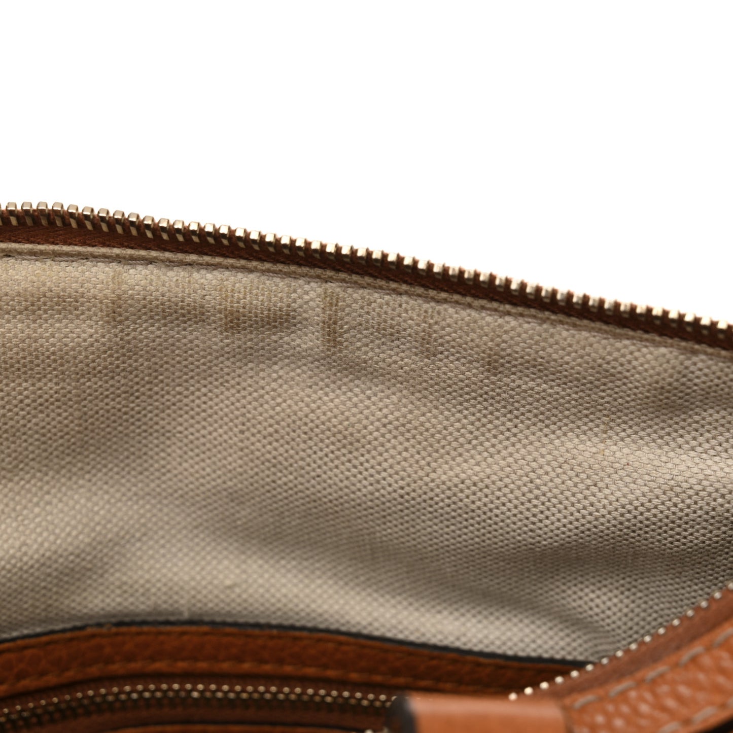 Calfskin Vintage Web Medium Boston Tobacco
