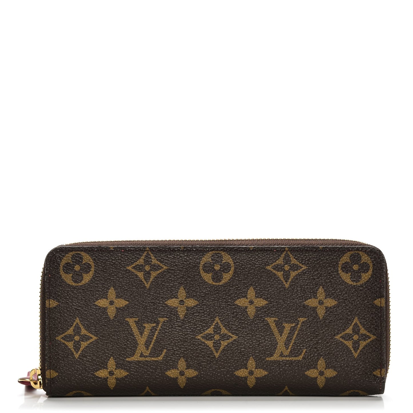 Monogram Clemence Wallet Fuchsia