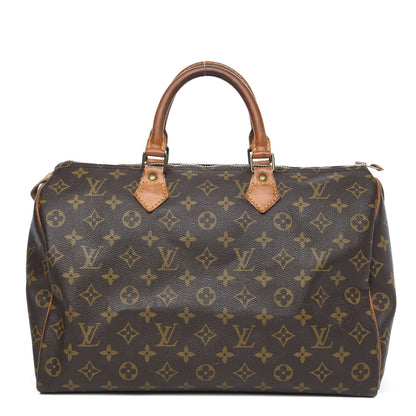 Louis Vuitton Monogram Speedy 35 1 of 16