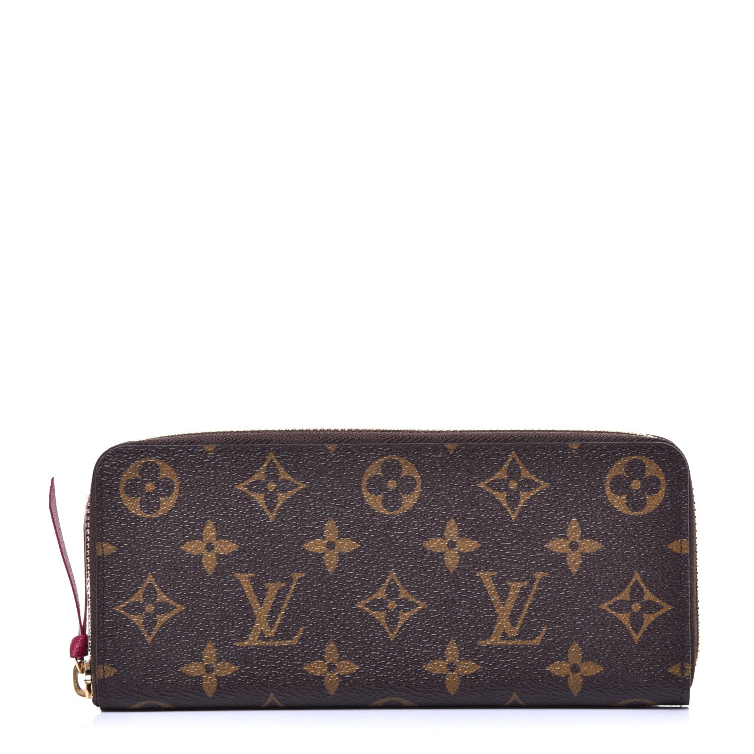 Louis Vuitton Monogram Clemence Wallet Fuchsia 1 of 9