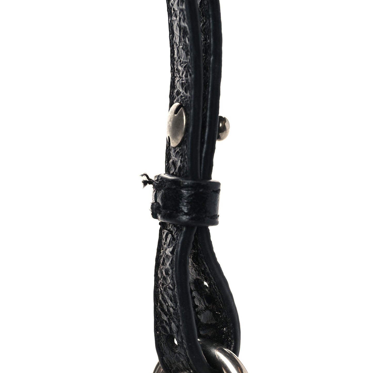 Agneau Arena Le Cagole Mini Purse With Chain Black