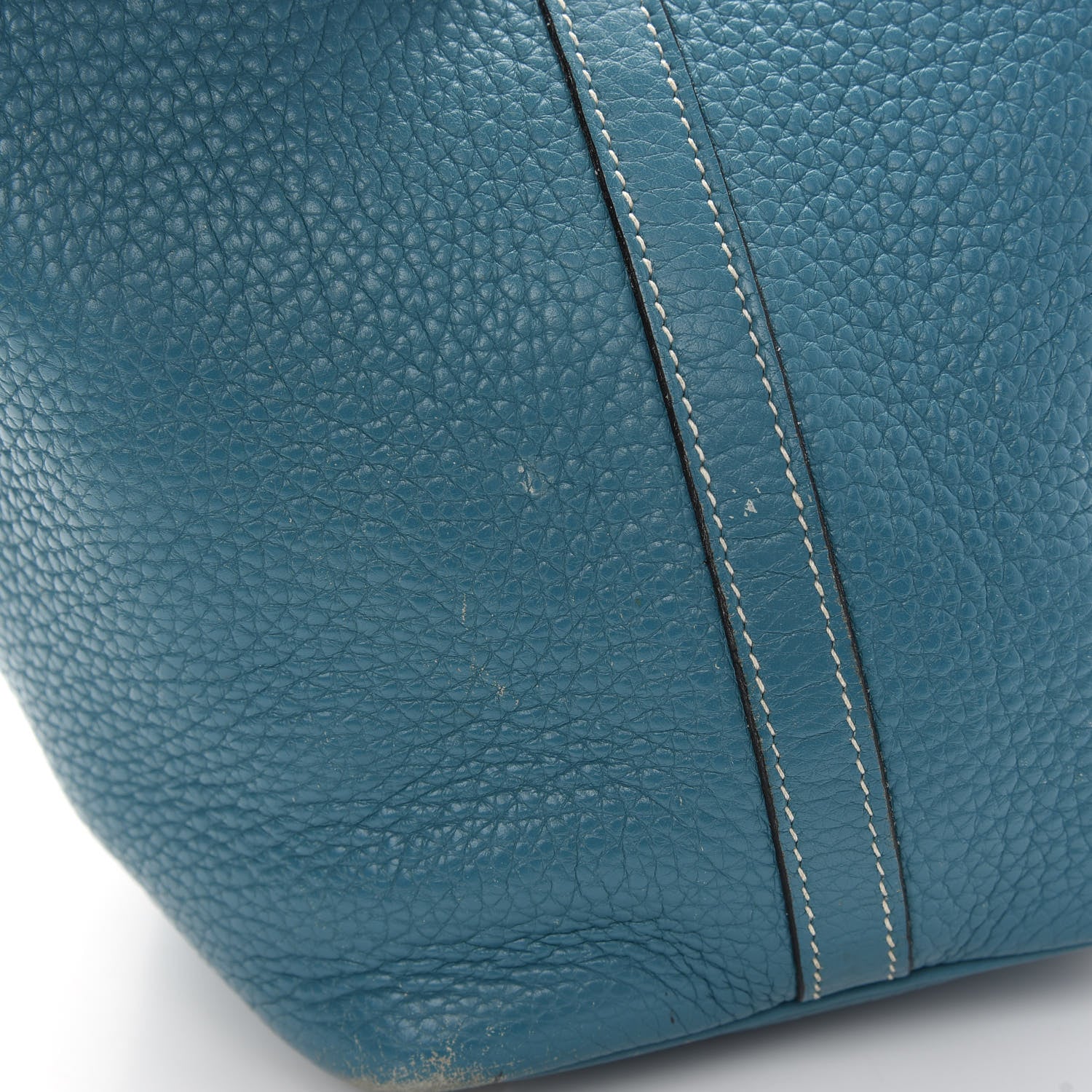Hermes Taurillon Clemence Picotin Lock 18 PM Blue Jean 14 of 14