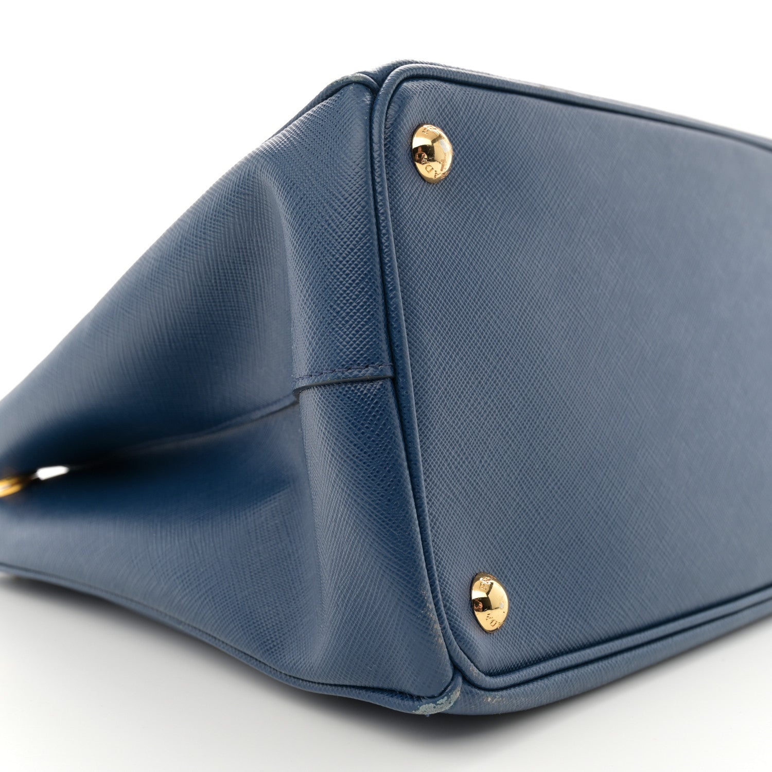 Prada Saffiano Lux Medium Tote Bluette 10 of 16