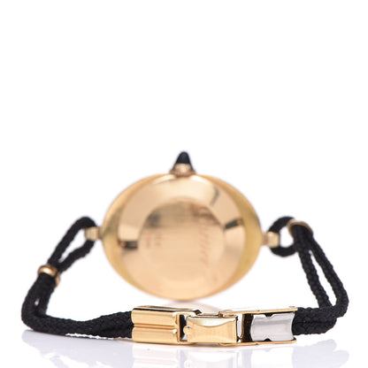 Cartier 18K Yellow Gold Cord 21mm Oval Mechanical Watch 4 of 6