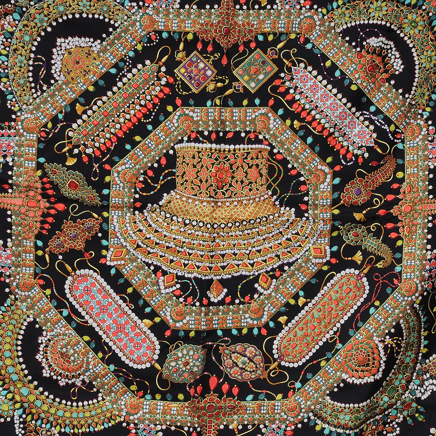 Silk Parures Des Maharajas Scarf 90