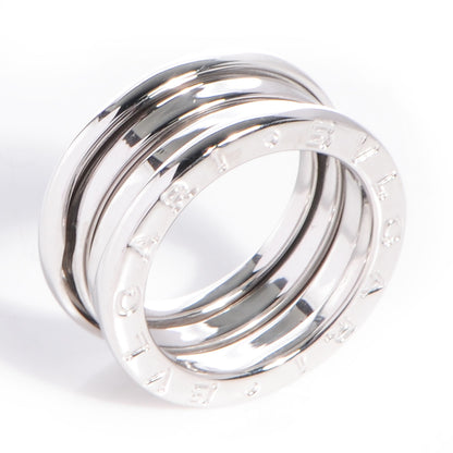 Bulgari 18K White Gold B.Zero1 Three-Band Ring 49 5 5 of 5