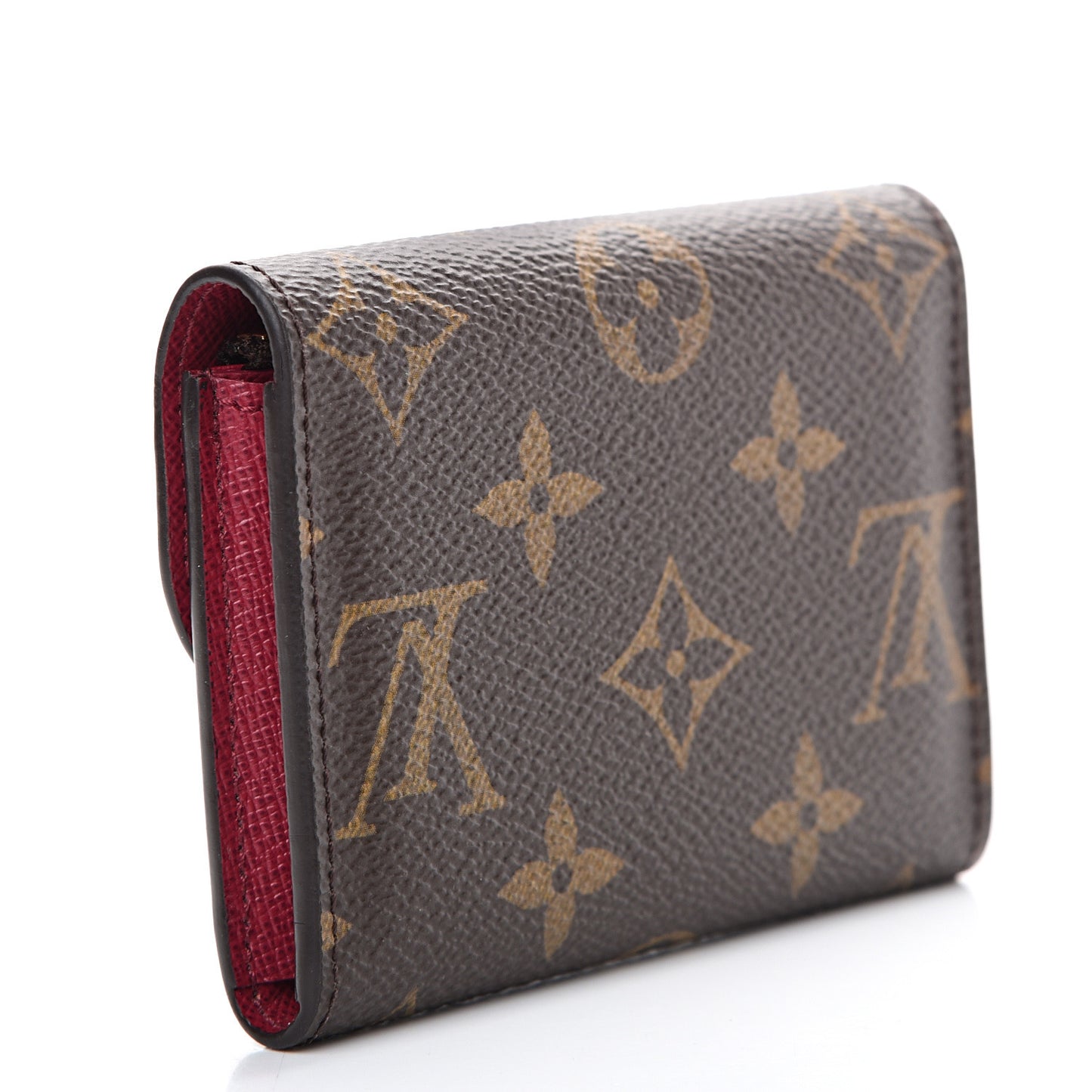 Monogram Rosalie Coin Purse Fuchsia